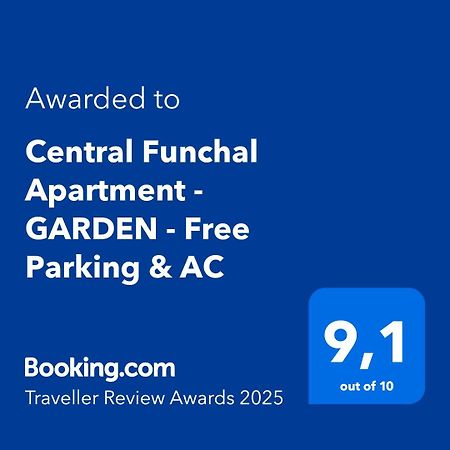 Central Funchal Apartment - Garden - Free Parking & Ac Екстер'єр фото