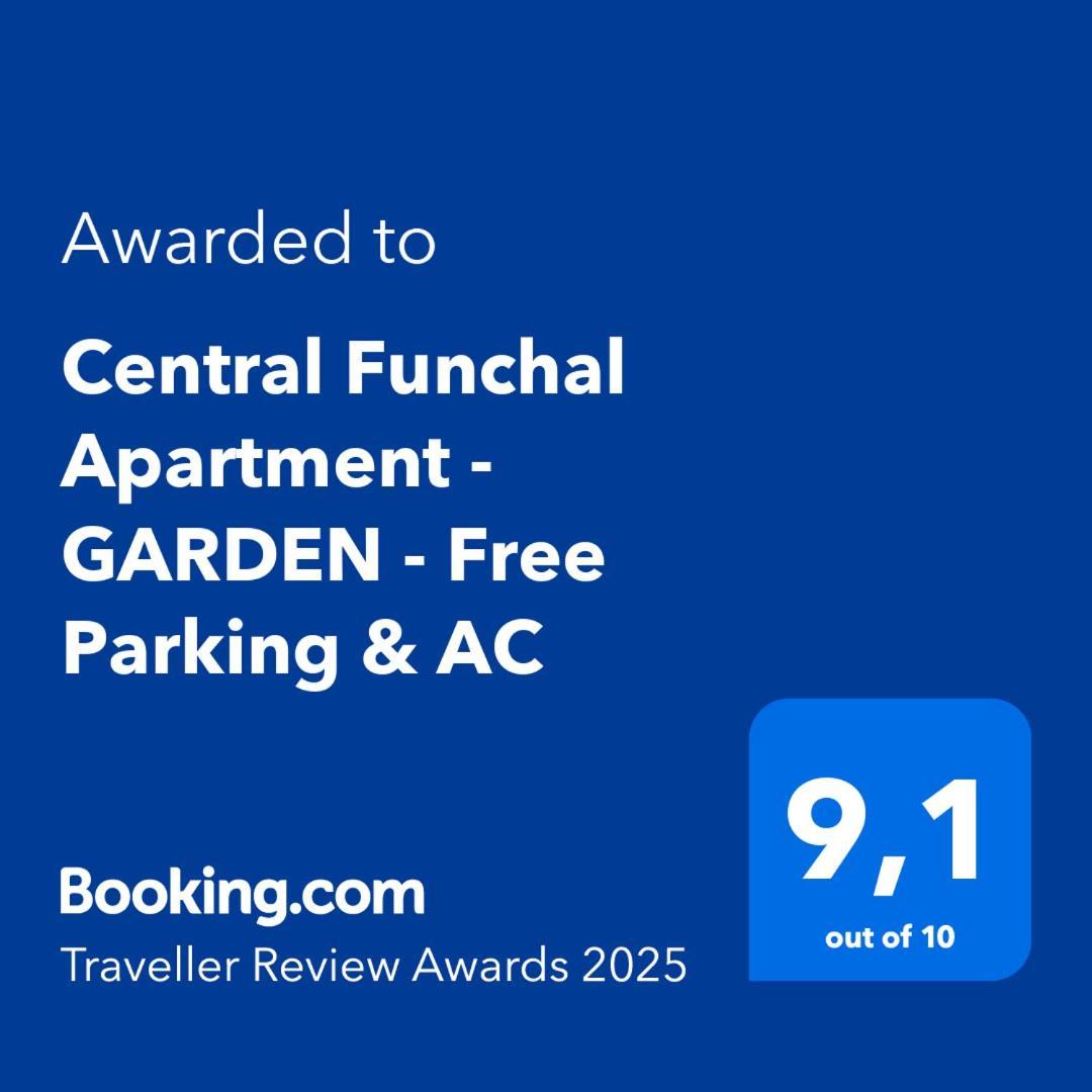Central Funchal Apartment - Garden - Free Parking & Ac Екстер'єр фото